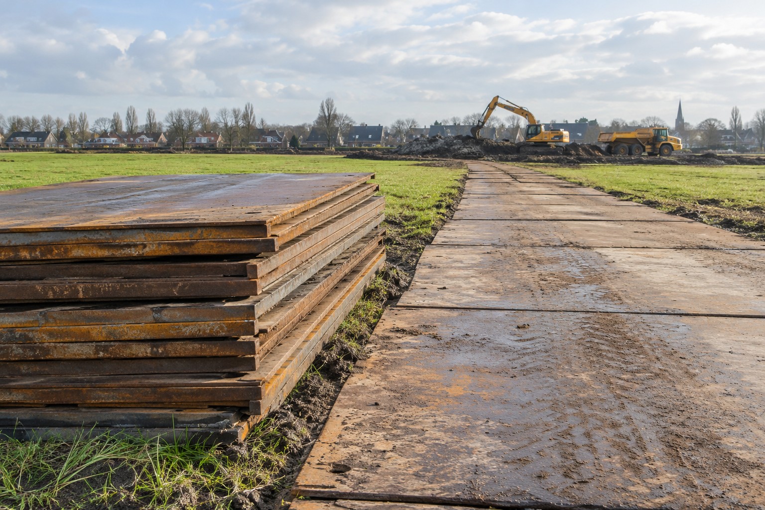 Rijplaten — illustratief beeld