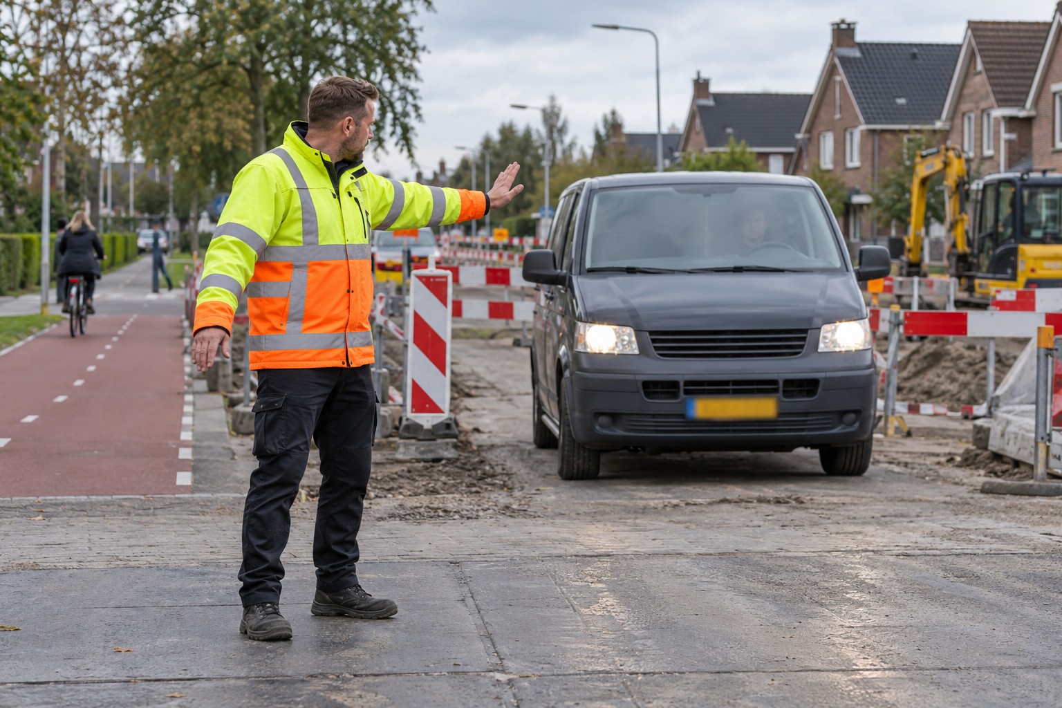 Verkeersregelaars — illustratief beeld
